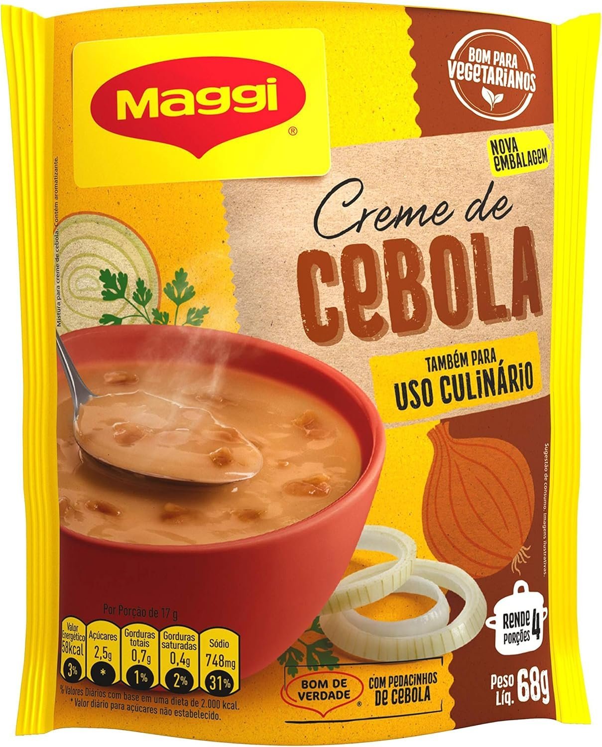 Maggi Creme de Cebola 68G