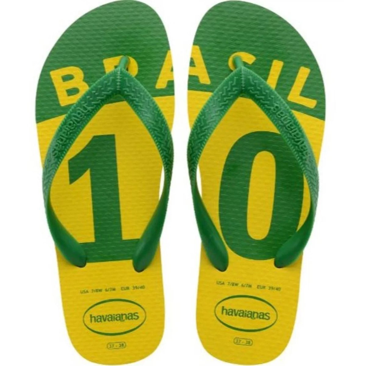 Havaianas Brasil 10 Amarelo 37/8