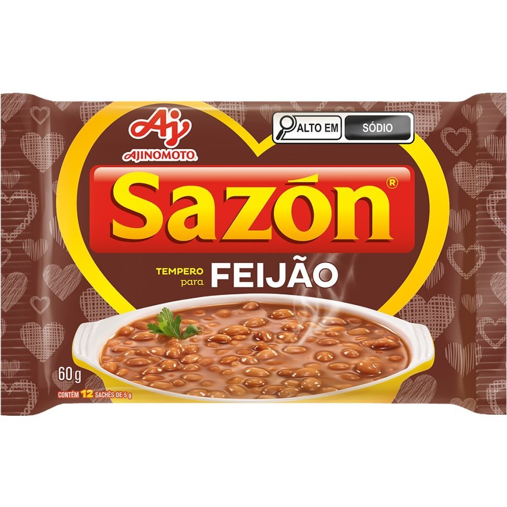 Sazon Floppy Marrom (Feijão) 12Envx5G