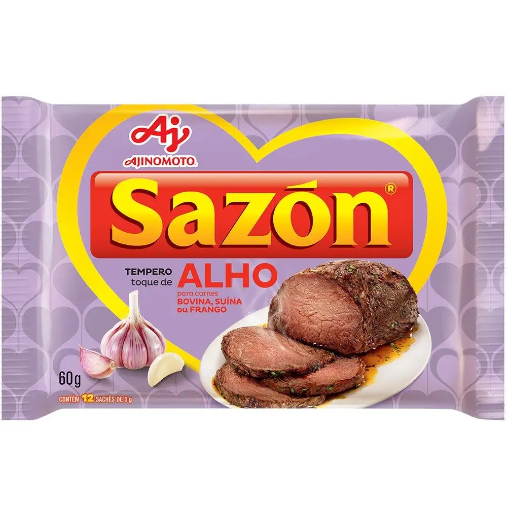 Sazon Floppy Toque Alho 12Envx5G