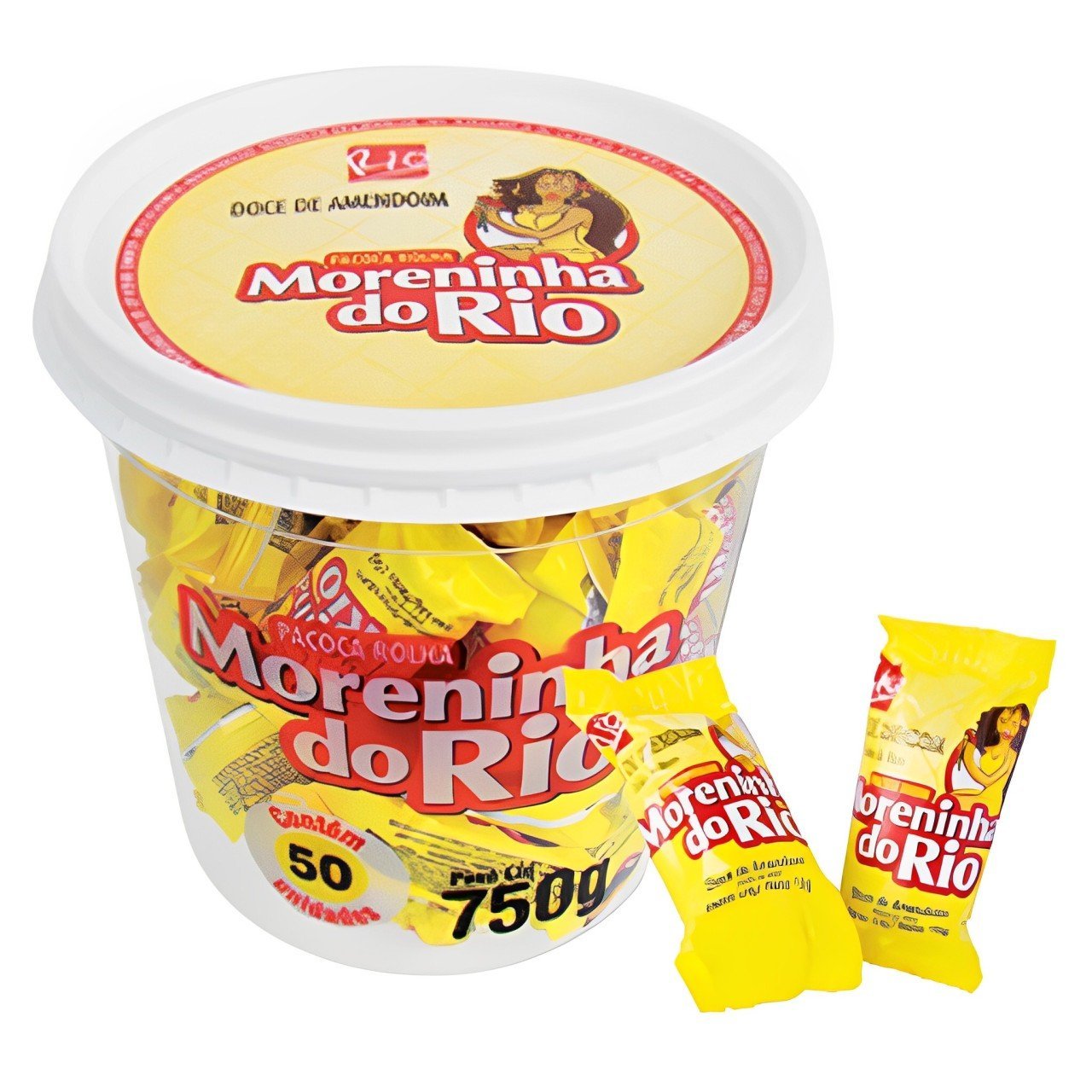 Paçoca Rolha Moreninha do Rio 750G