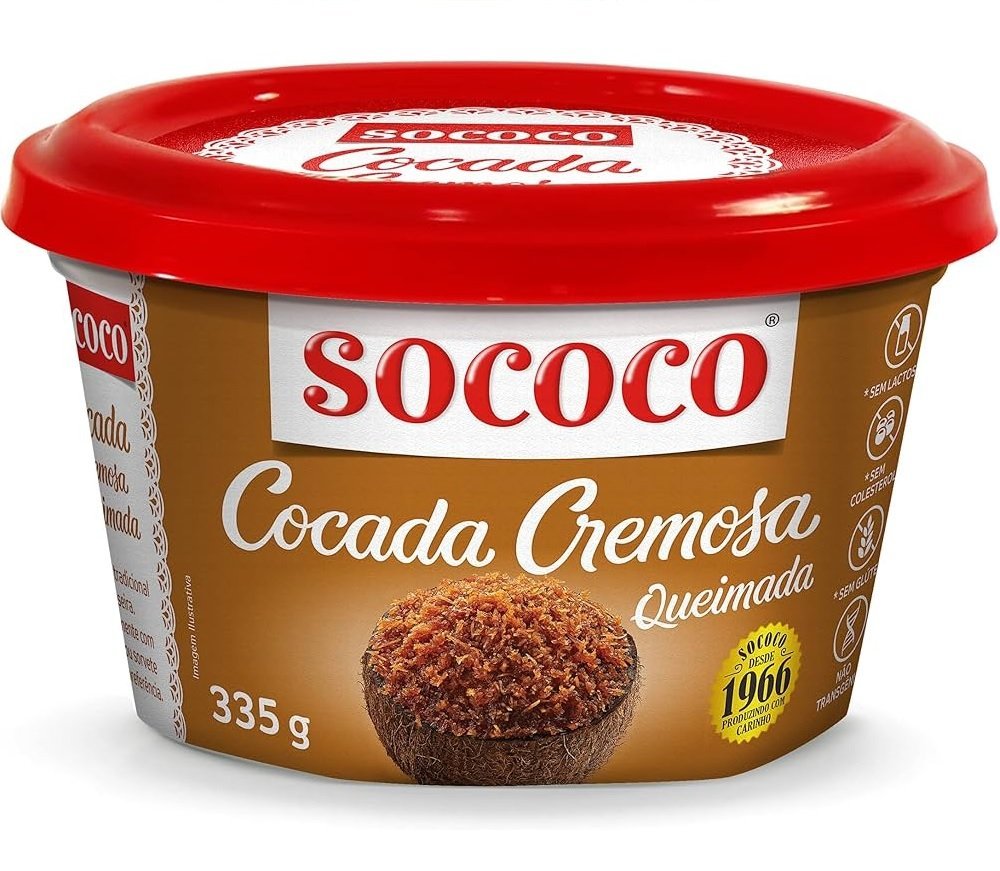 Cocada Queimada Sococo 335G