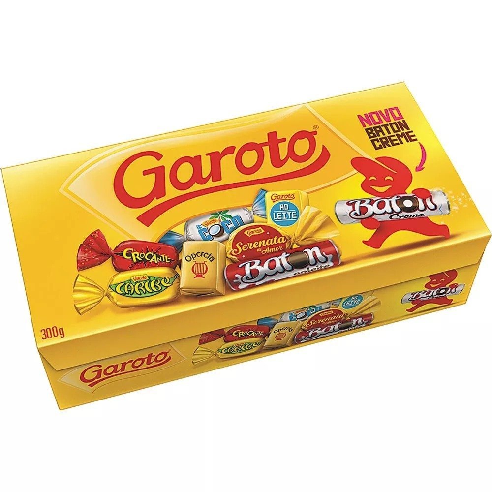 Caixa de Bombons Sortidos Garoto 250G