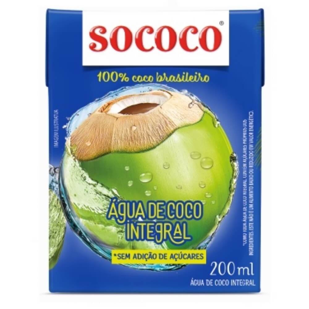 Água de Coco Sococo 200Ml