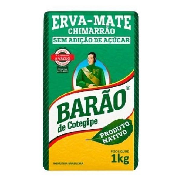 Erva Mate Nativa Barao 1Kg