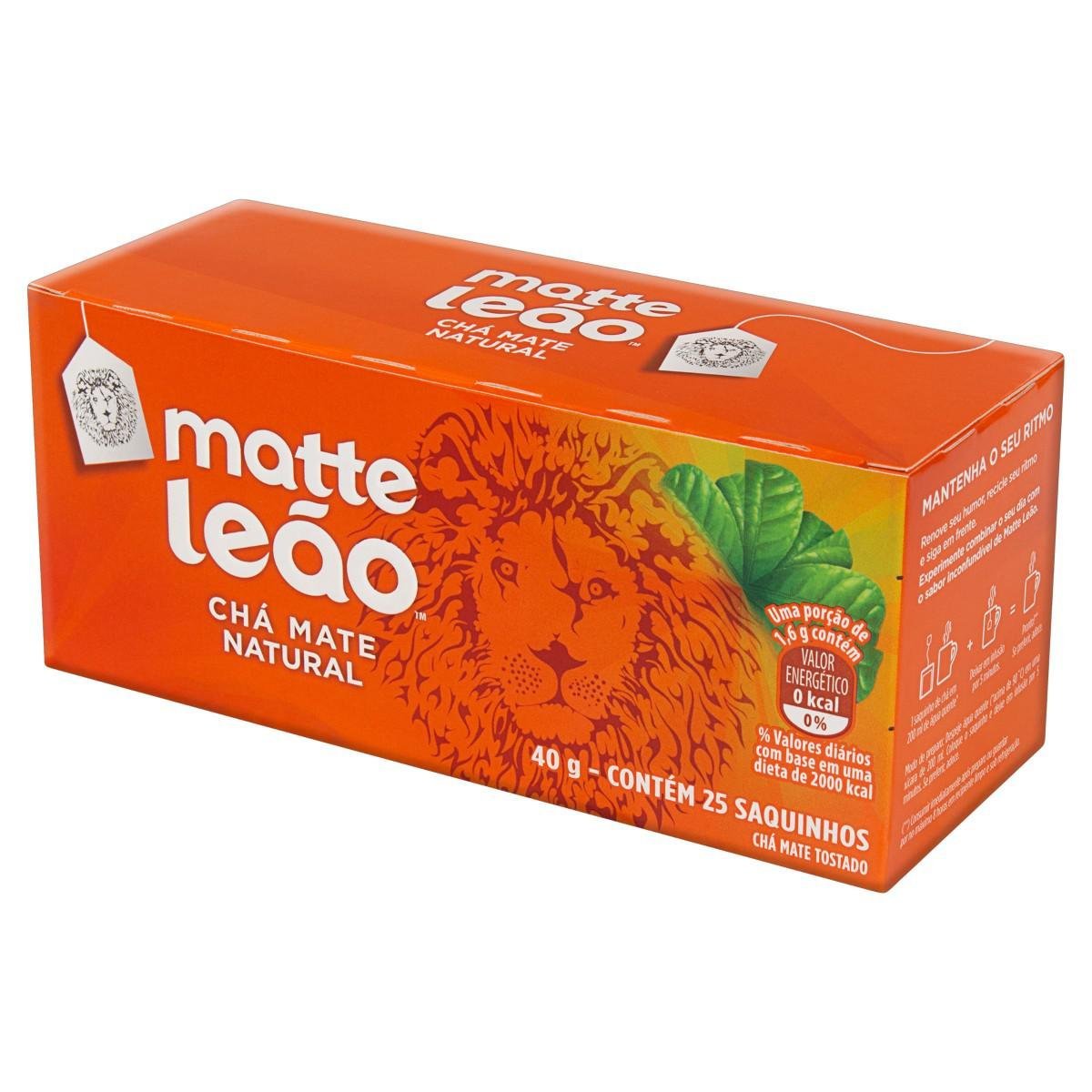 Chá Mate Leão Natural 40G
