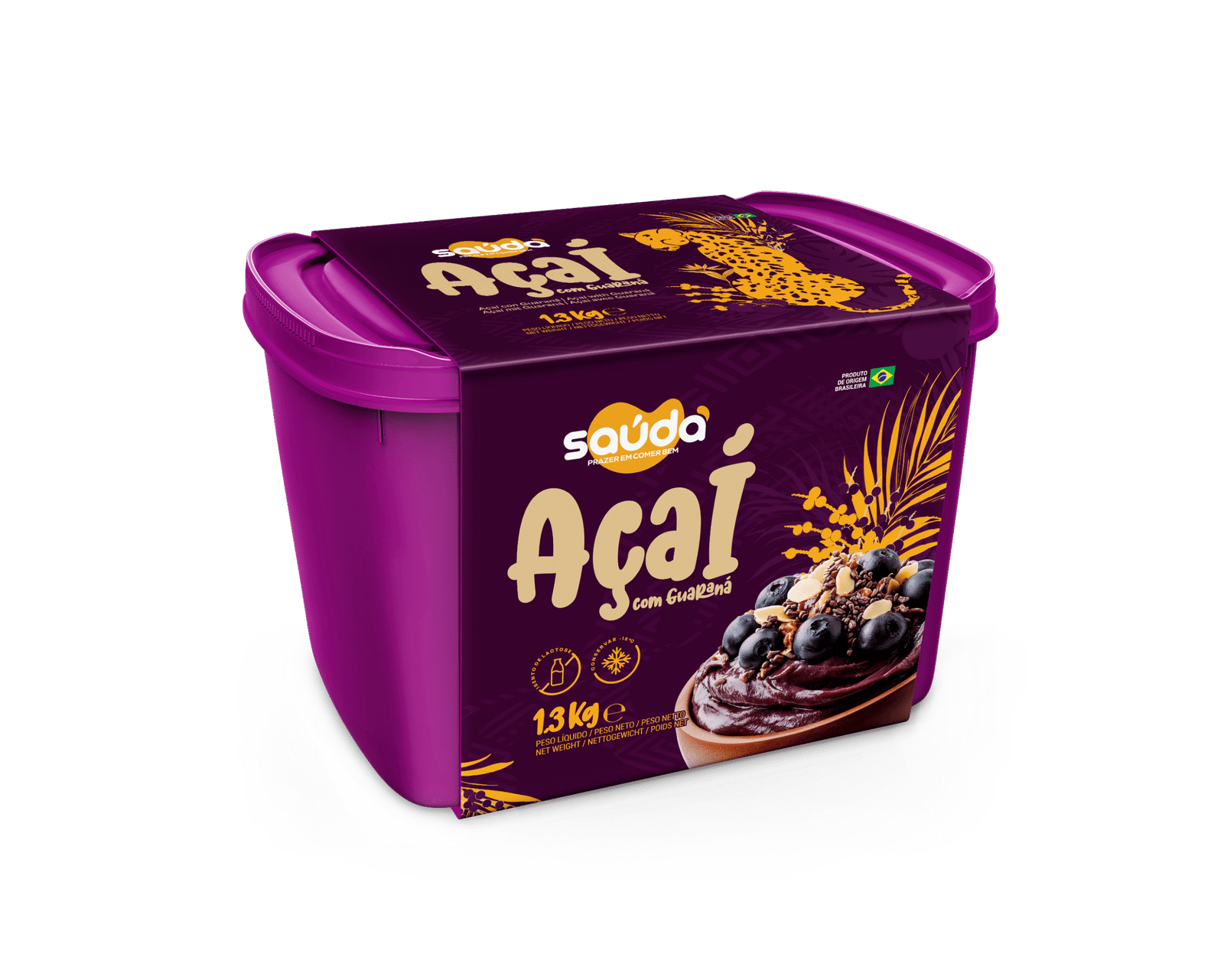 Açaí Saúda 1,3Kg
