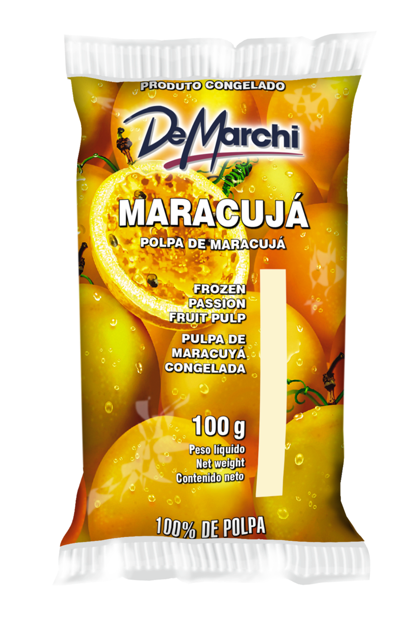 Polpa de Fruta Maracujá Demarchi 100G