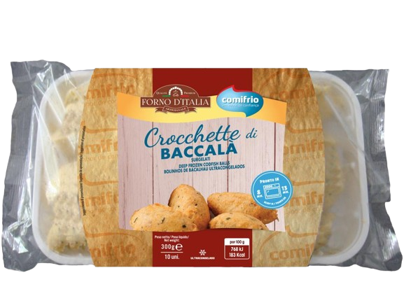 Bolinho de Bacalhau Forno d’Italia 300G