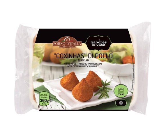 Coxinha de Frango Forno d’Italia 360G