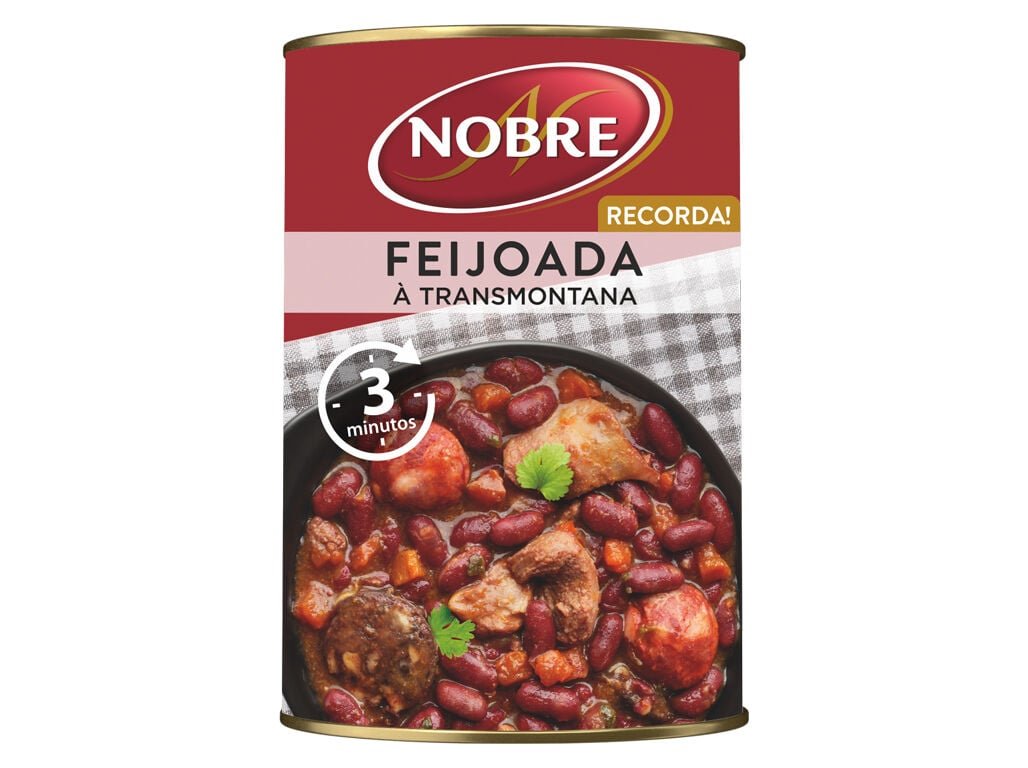 FEIJOADA PRONTA TRANSMONTANA NOBRE 420G / FAGIOLATA PRONTA TRANSMONTANA NOBRE 420G