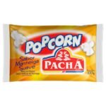 PIPOCA MANTEIGA MICROONDAS PACHA 100G / POPCORN BURRO MICROONDE PACHA 100G - TMJ Brasil Import
