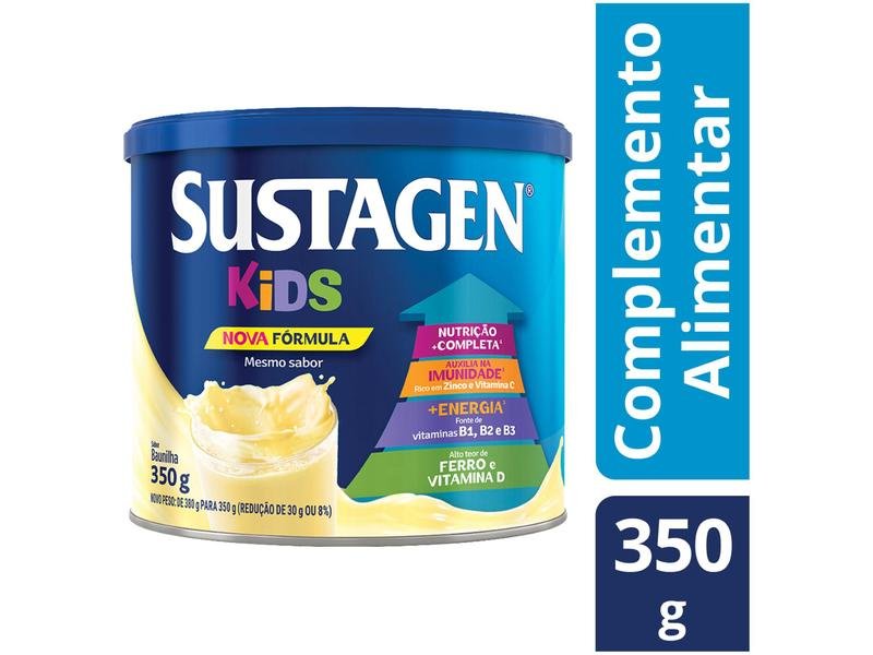 SUSTAGEN KIDS BAUNILHA 350G / SUSTAGEN KIDS ALLA VANILLA 350G