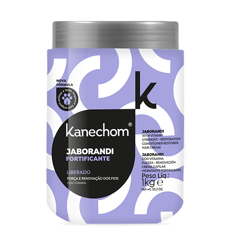 MÁSCARA CONDICIONANTE CREMA PER CAPELLI  JABORANDI KANECHOM 1KG