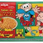 MACARRAO INST NISSIN TURMA DA MONICA TOMATE SUAVE 85G / NOODLES TURMA DA MONICA NISSIN POMODORI LEGGERE 85G - TMJ Brasil Import