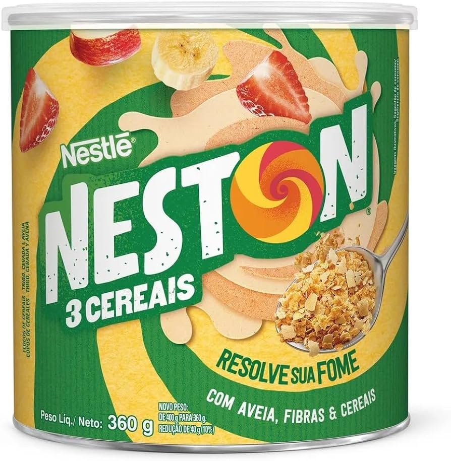 NESTON 3 CEREAIS NESTLE BRASIL 360G / NESTON 3 CEREALI NESTLE BRASIL 360G