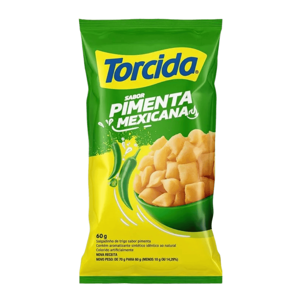 SALGADINHO TORCIDA PIMENTA MEXICANA 60G / SALATINI TORCIDA PEPPE MESSICANA 60G
