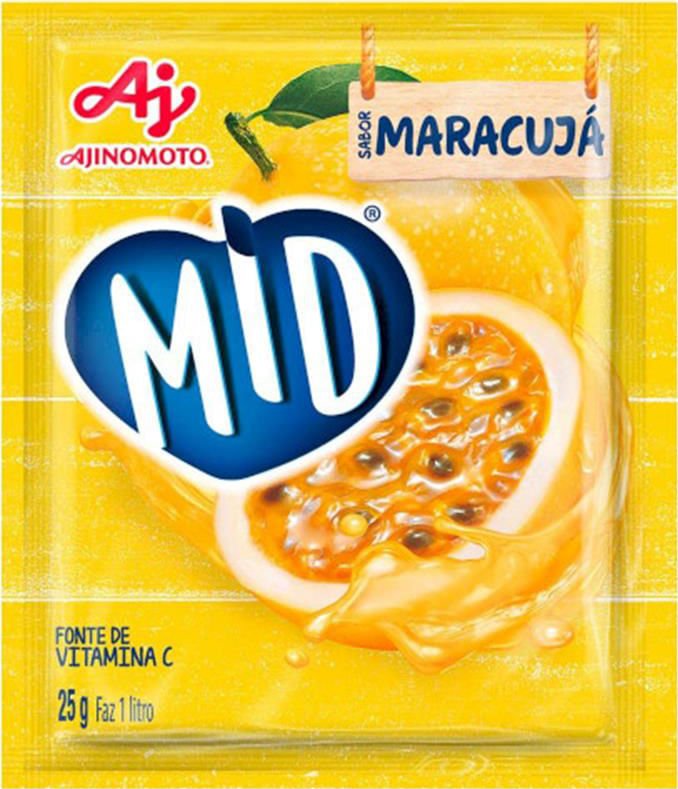 SUCO EM PO MID MARACUJA 15x20G / PREPARATO PER SUCCO IN POLVERE MID FRUTTA DELLA PASSIONE 15x20G