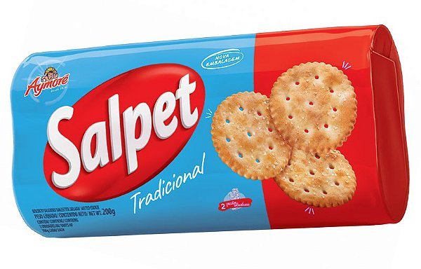 BISCOITO SALPET AYMORE 200G / BISCOTTO SALATO SALPET AYMORE 200G
