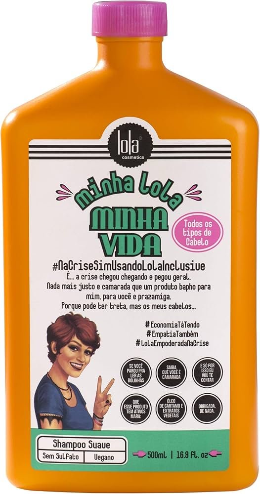 SHAMPOO LOLA MINHA LOLA MINHA VIDA 500ML / SHAMPOO LOLA MINHA LOLA MINHA VIDA 500ML