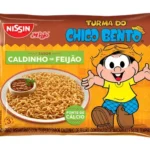 MACARRAO INST NISSIN TURMA DA MONICA CALDO DE FEIJAO 85G / NOODLES TURMA DA MONICA NISSIN BRODO DI FAGIOLI 85G - TMJ Brasil Import