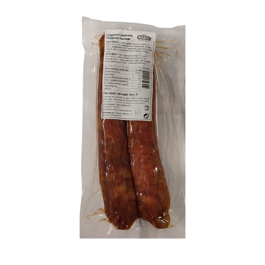 LINGUICA CALABRESA MABIJU 300G / SALSICCIA CALABRESA MABIJU 300G