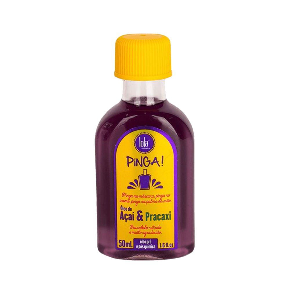 OLEO CAPILAR LOLA PINGA 50ML / OLIO PER CAPELLI LOLA PINGA 50ML