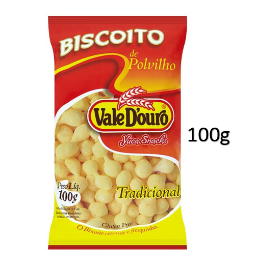BISCOITO DE POLVILHO TRADICIONAL VALE DOURO 100G / BISCOTTO POLVILHO TRAD VALE DOURO 100G
