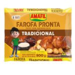 FAROFA PRONTA TRADICIONAL AMAFIL 500G / FAROFA TRADIZIONALE AMAFIL 500G - TMJ Brasil Import