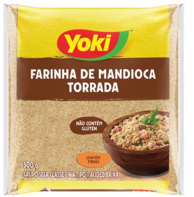 FARIHA DE MANDIOCA TORRADA YOKI 500G / FARINA DI MANIOCA TOSTATA YOKI 500G