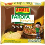 FAROFA PRONTA CARNE SECA AMAFIL 250G / FAROFA PRONTA CARNE SECCA AMAFIL 250G - TMJ Brasil Import