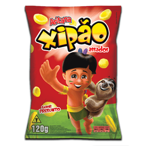 SALGADINHO XIPAO ARITANA PRESUNTO 120G / SALATINI XIPAO ARITANA PROSCIUTTO 120G
