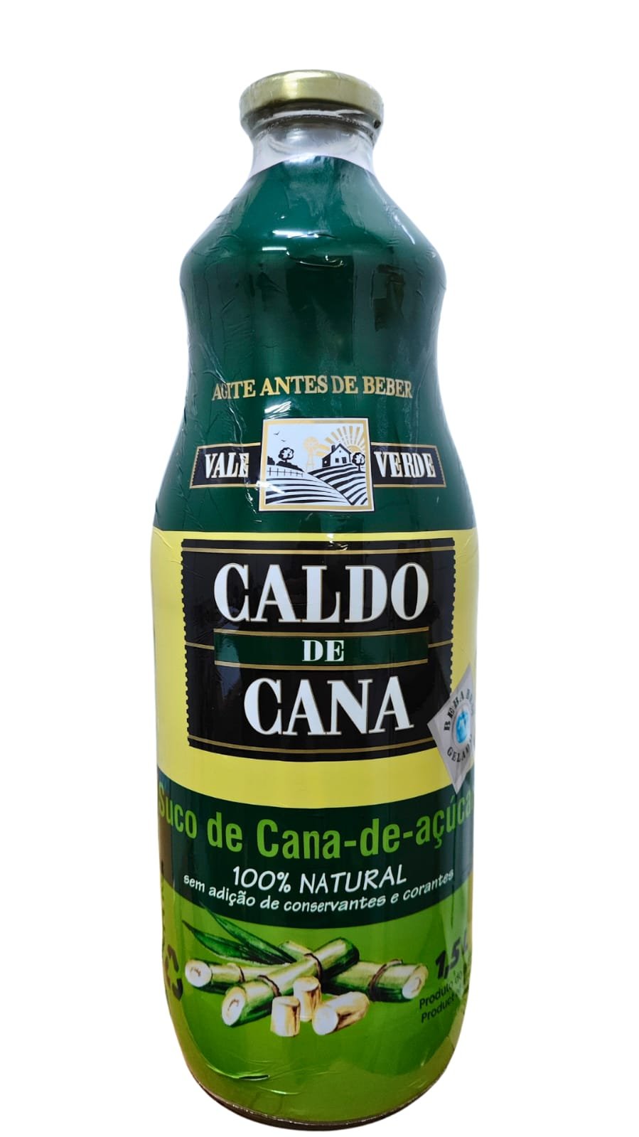 CALDO DE CANA VALE VERDE 1,5LT / SUCCO DI CANA DI ZUCCHERO VALE VERDE 1,5LT