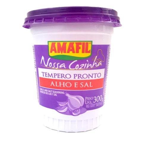 TEMERO ALHO E SAL AMAFIL 300G / CONDIMENTO AGLIO E SALE AMAFIL 300G
