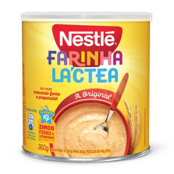 FARINHA LACTEA NESTLE BRASIL 360G / FARINA DI LATTE NESTLE BRASIL 360G