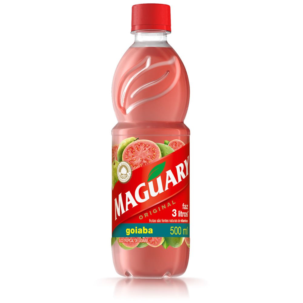 SUCO CONCENTRADO MAGUARY GOIABA 500ML / CONCENTRATO MAGUARY GUAVA 500ML