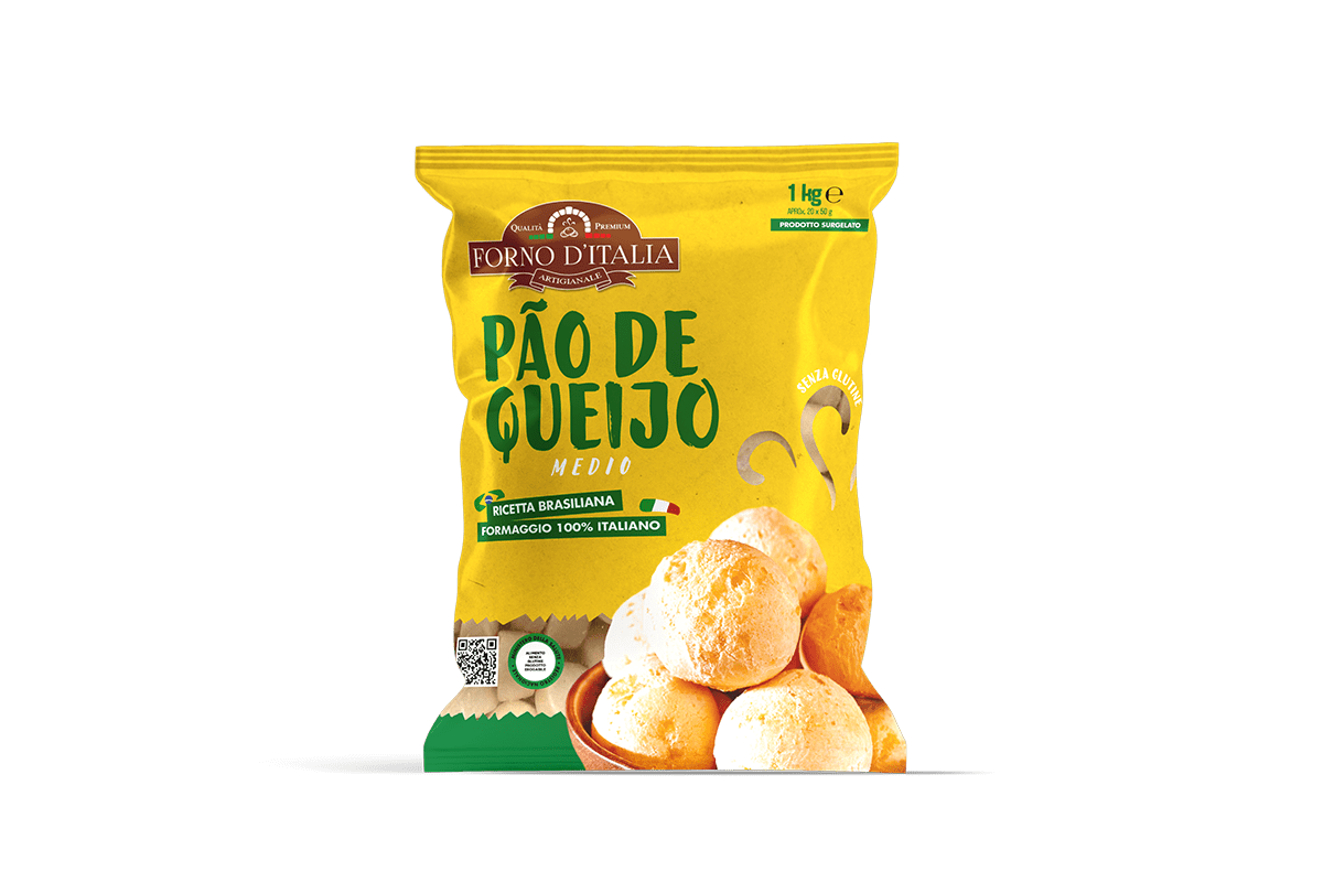 PAO DE QUEIJO FORNO DI ITALIA 1KG / PANE AL FORMAGGIO FORNO DI ITALIA 1KG