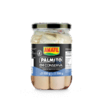 PALMITO VIDRO AMAFIL EM RODELA 530G / PALMITO IN VETRO AMAFIL A FETTE 530G - TMJ Brasil Import