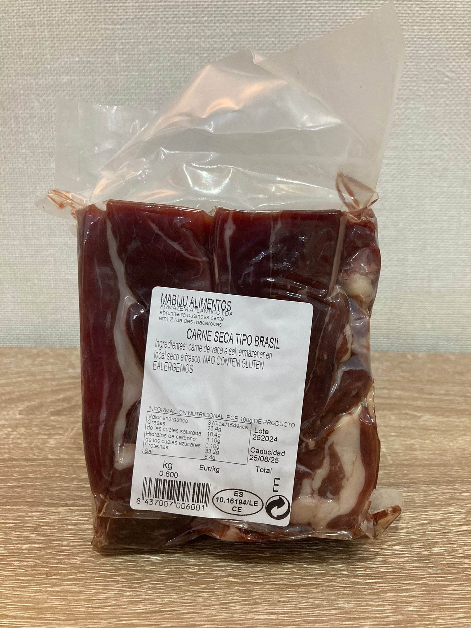 CARNE SECA MABIJU AL 500G MEDIA / CARNE SECCA MABIJU 500G MEDIA
