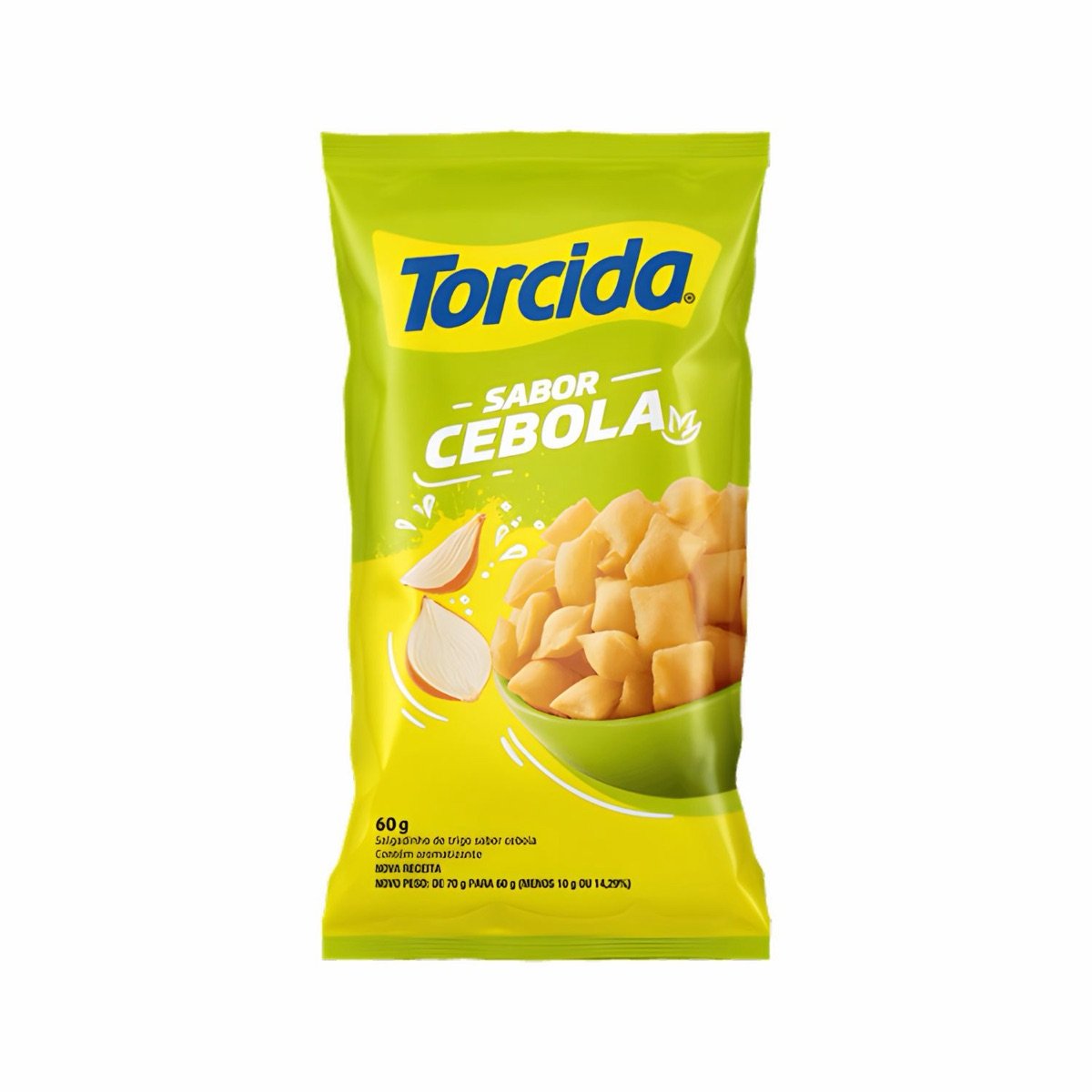 SALGADINHO TORCIDA CEBOLA 60G / SALATINI TORCIDA CIPOLLA 60G